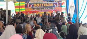 Kukuhkan Korcam dan Kordes STL Terawas, Pilih Nomor Urut 2 Paslon SULTHAN