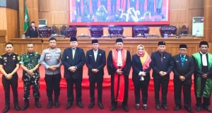 Pjs Bupati Musi Rawas Ucap Syukur karena Unsur Pimpinan DPRD Telah Definitif, Harapannya Dapat Langsung Bekerja