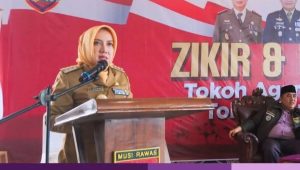 Bupati Ratna Machmud Gelad Dzikir dan Doa Bersama Sukseskan Pilkada Musi Rawas 2024