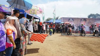 Dukung Kejurprov IMI Sumsel, Bupati Musi Rawas Buka Start Grasstrack Babe Motor Sport